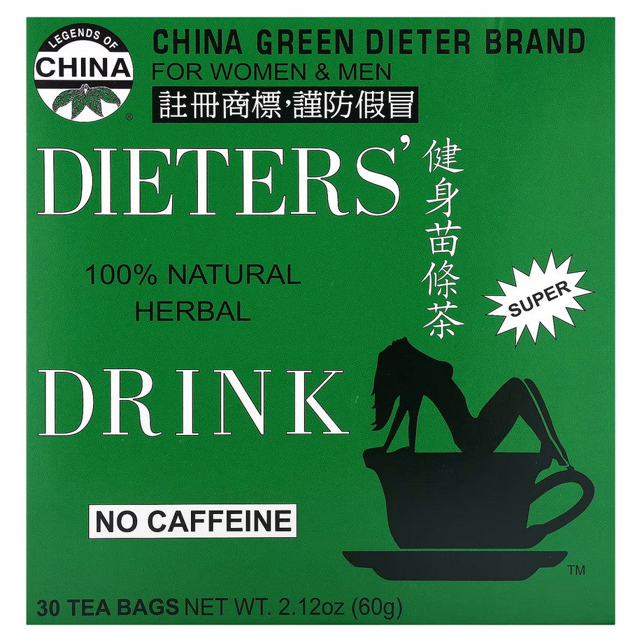 Uncle Lee's Tea, Dieter's 100% Natural Herbal Drink, 30 Tea Bags - 2.12 oz